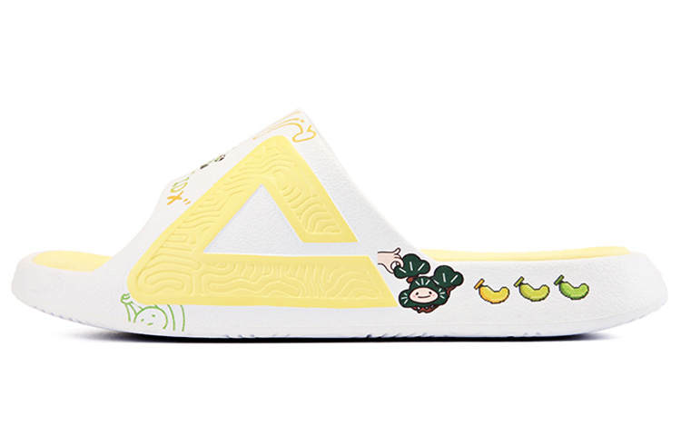 PEAK IDX x PEAK Statistic Sandals EVA Quiet Slip Resistant Quiet Slip Resistant Slide Slippers Women's Baymax Bright Yellow