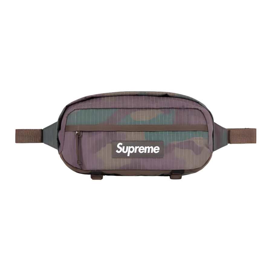 Supreme Supreme Nylon Fanny Pack Regular Unisex Woodland Camouflage