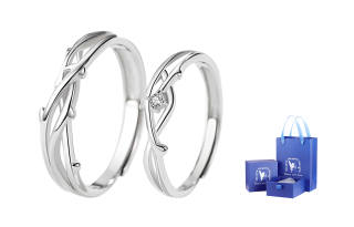 ENFANTIN S925 Silver Rings Unisex