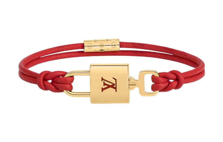 LOUIS VUITTON LOUIS VUITTON M8819E Lv Padlock Bracelet