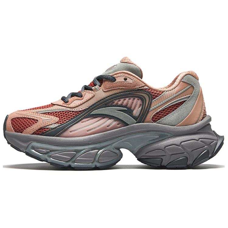 Anta Star Moon Collection Abrasion Resistant Abrasion Resistant Low top Casual Shoes Men's Brown Red