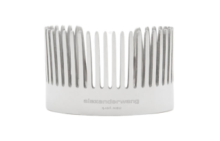 Alexander Wang Stainless Steel Bangles Women's Silver