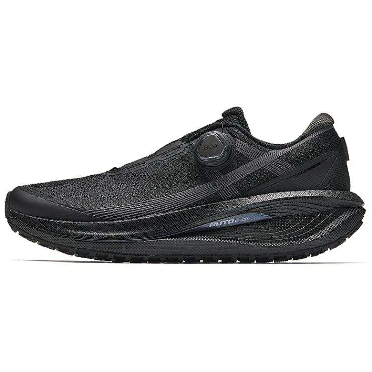 Anta Champion All Weather Collection Cushioning, Wear Resistant Low top Running Shoes Men's Black