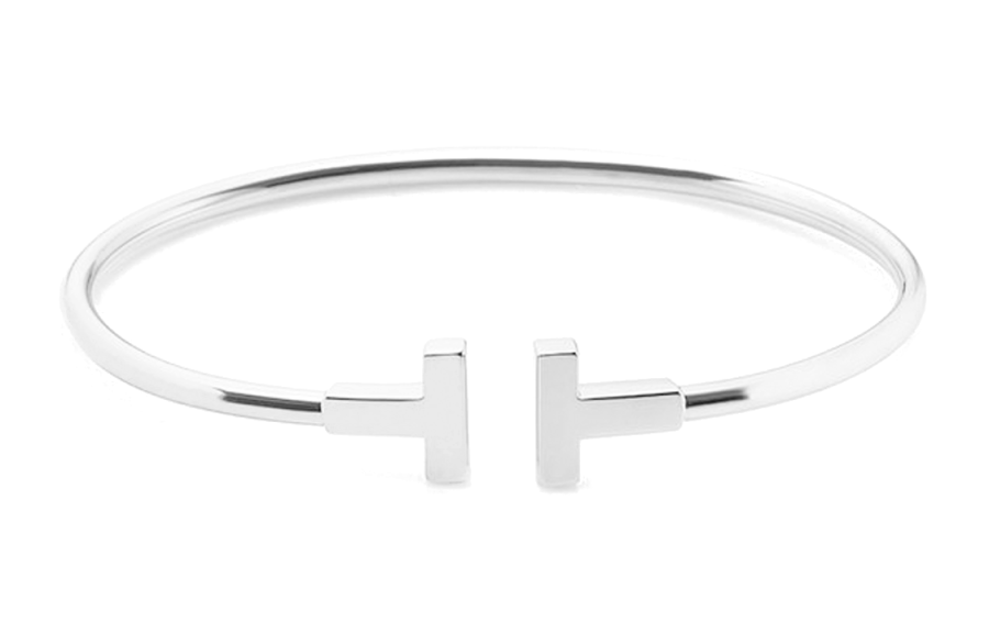 TIFFANY & CO. TIFFANY & CO. 18K White Gold Bangles Unisex