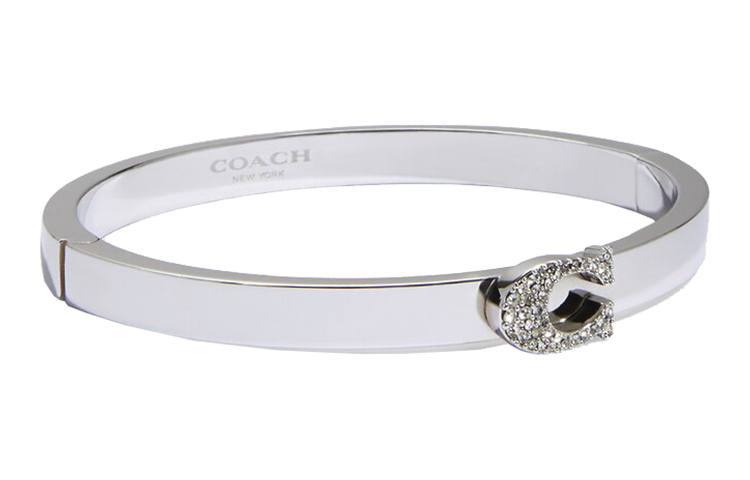 COACH COACH Brass Bangles Women's Silver
