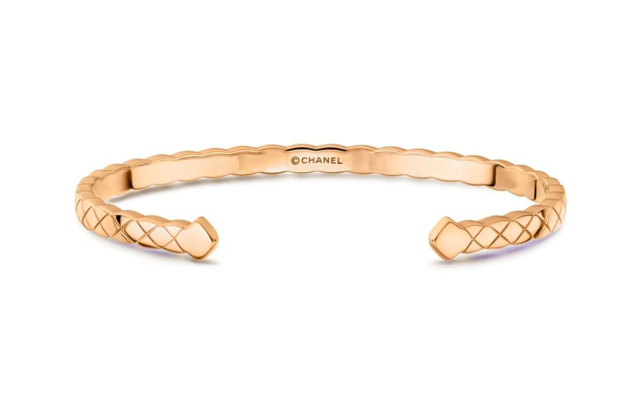 CHANEL CoCo Crush 18K Gold Bangles Women's Rose Gold