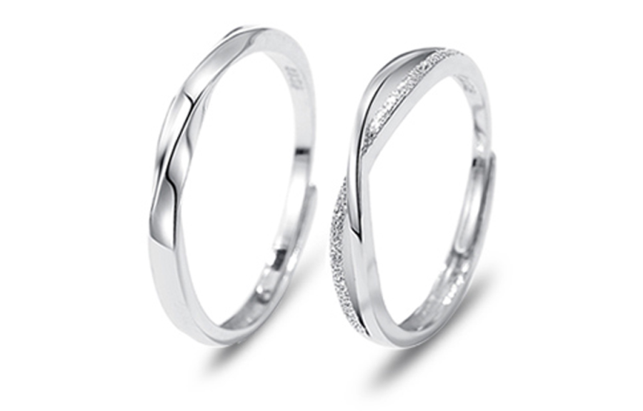 Asia Star Sterling Silver/S925 Silver Rings Unisex