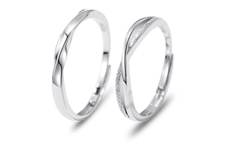 Asia Star Sterling Silver/S925 Silver Rings Unisex
