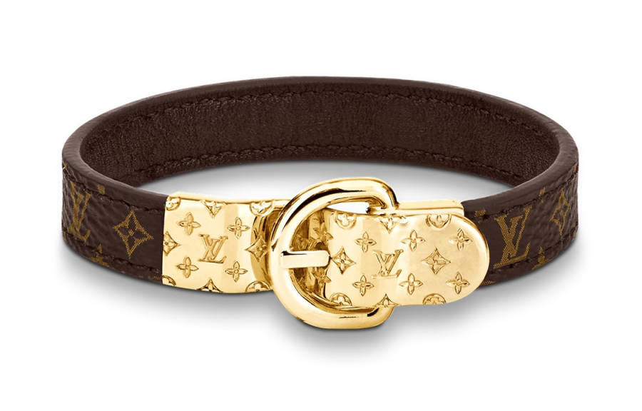 LOUIS VUITTON LOUIS VUITTON Monogram Metal Bangles Unisex