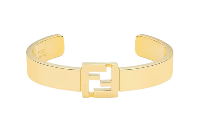 FENDI FENDI By Marc Jacobs Forever FENDI Bracelet Gold Finish Bracelet