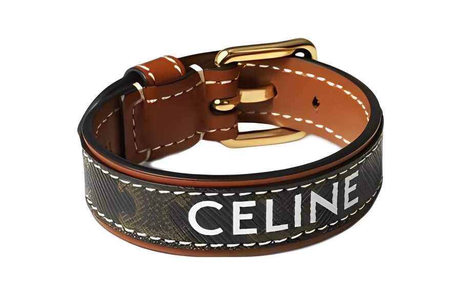 CELINE Wristband, Hand Jewelry Women's Brown