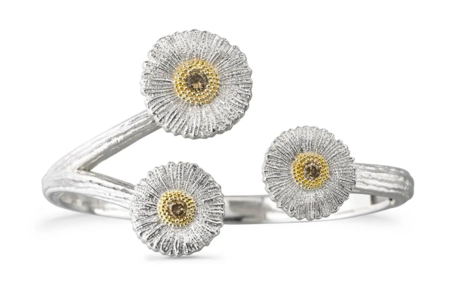 BUCCELLATI BUCCELLATI BLOSSOMS 925 Sterling Silver Bangles Women's