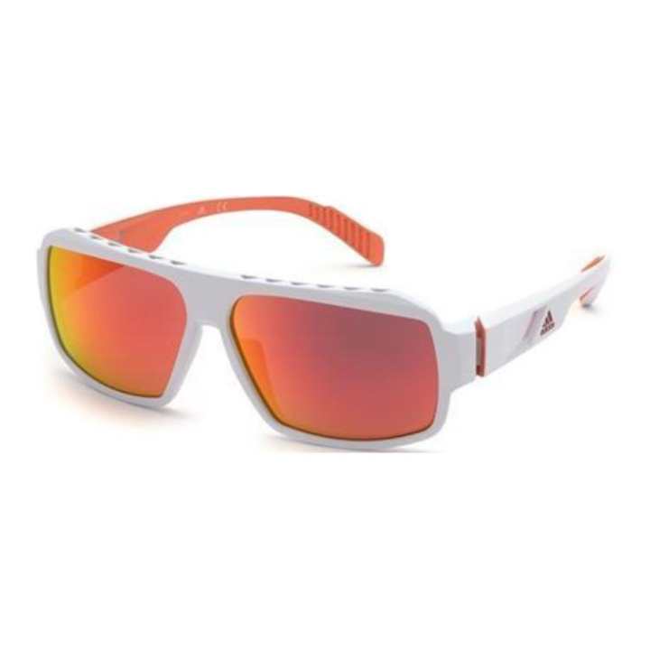 Adidas Adidas Plastic Square Sunglasses Men's White