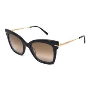 'S MAX MARA Metal Plastic Cat Eye Sunglasses Women's Black
