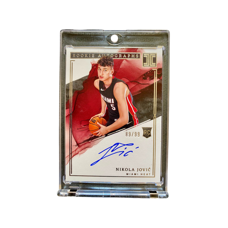 PANINI Nikola Jokic, NBA Star Card, Rising Stars Autograph, Signed Card Sports Cards 1 Pc