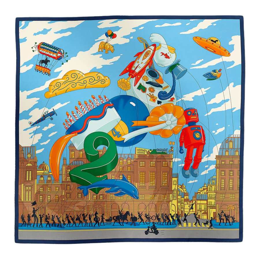 HERMES HERMES Cruise Scarves Women's Multicolor