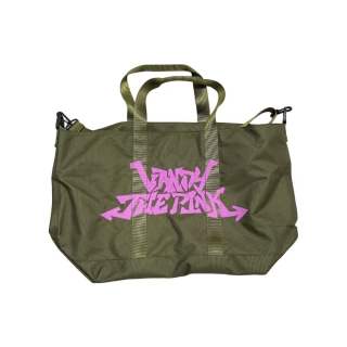 Vandy The Pink Canvas Bag, Tote Bag, Shoulder Bag Regular Women's Dark Green