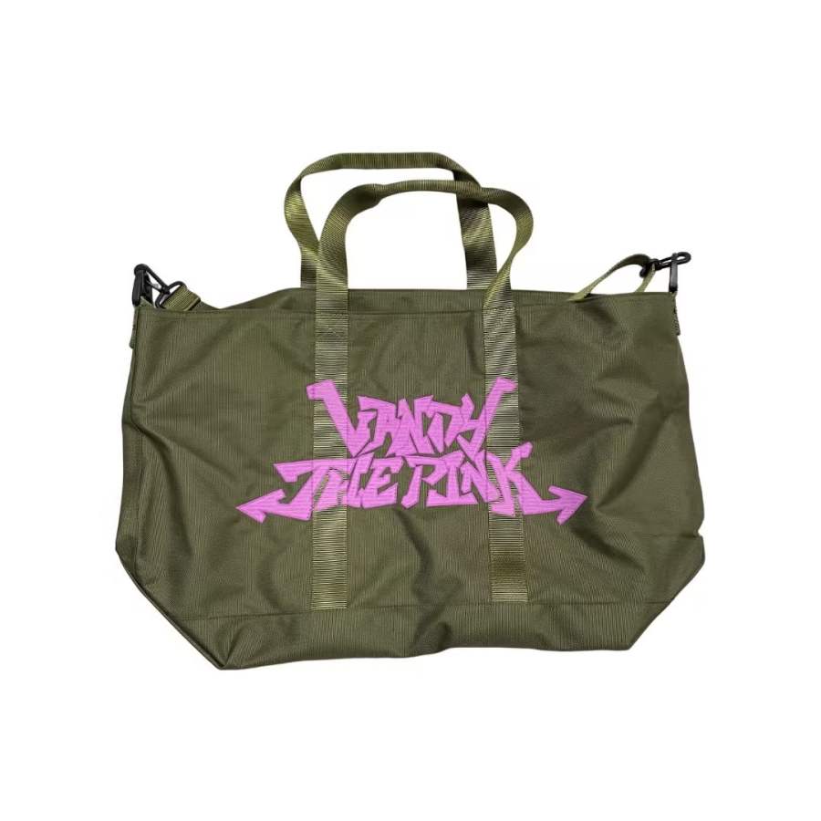 Vandy The Pink Canvas Bag, Tote Bag, Shoulder Bag Regular Women's Dark Green