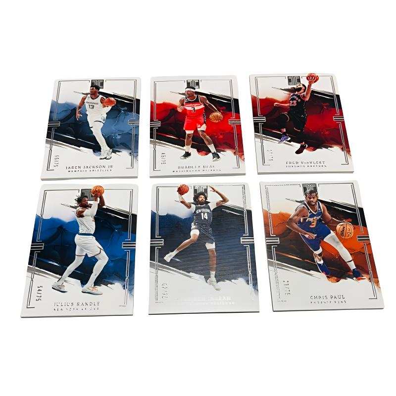 PANINI Paul, Bill, Ingram, Jackson, Randall, Van Vliet, Not Warranty Sports Cards 6 Pcs