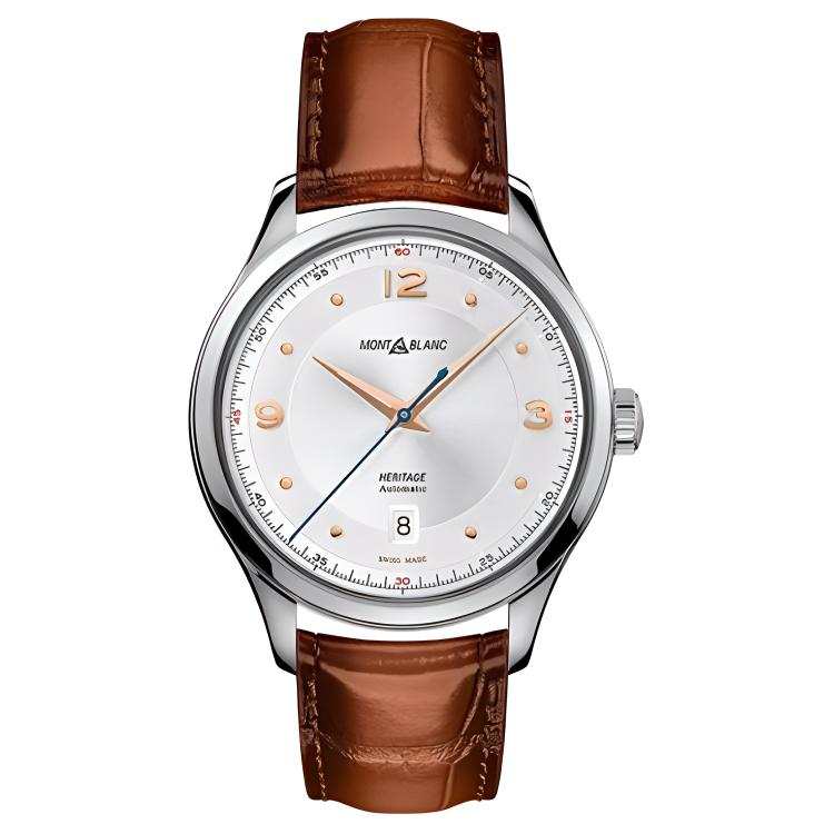 MONTBLANC Heritage Collection Automatic Mechanical Movement Synthetic Sapphire Crystal Men's Watches Watch 40mm
