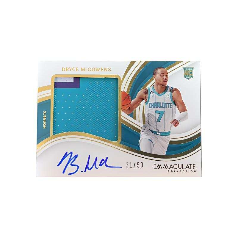 PANINI Bryce McGowens Star Card, Card Quality Universal Sports Cards 1 Pc