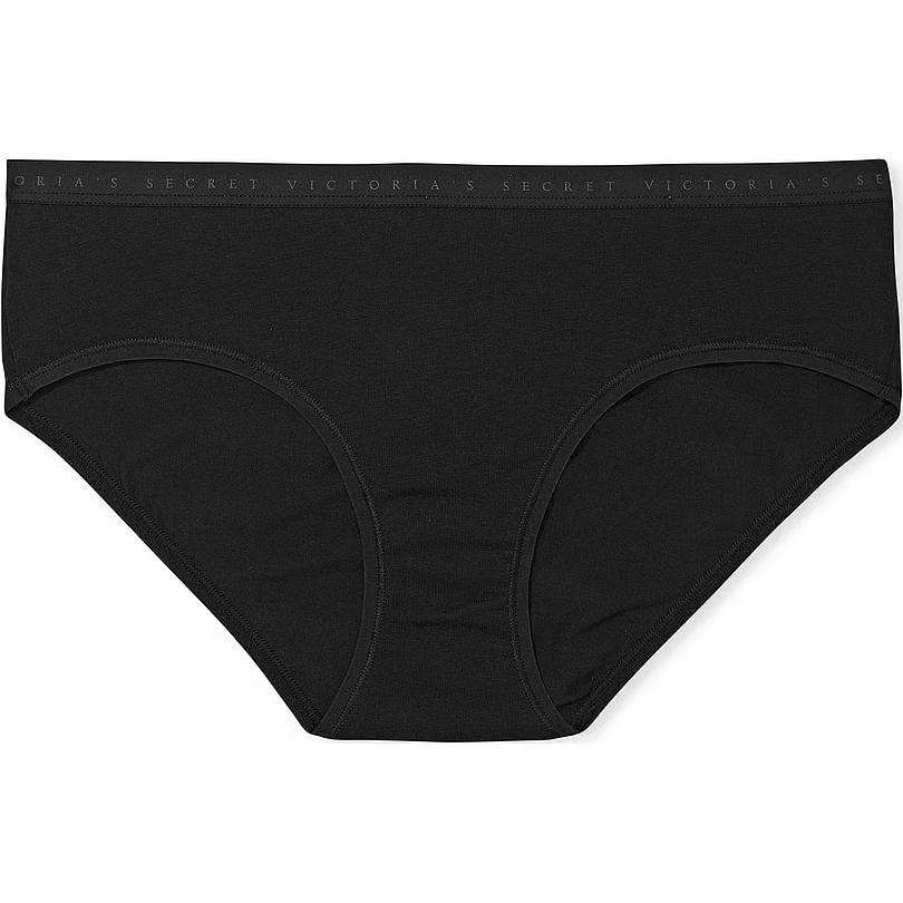Victoria's Secret PINK/VICTORIA'SSECRET Setch Cotton Hiphugger Panty/P Underpants Women's 1 Pack Black