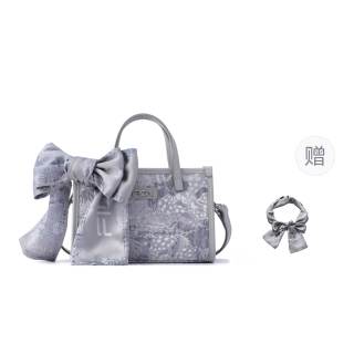FION Fabric Handbag Women's Multicolor