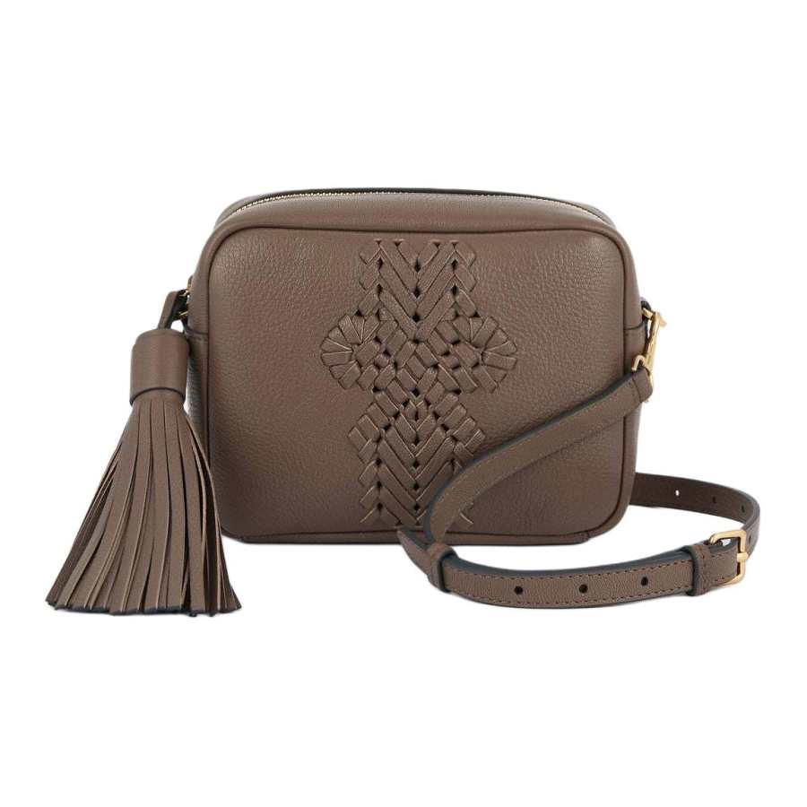 Anya Hindmarch Capra Leather Shoulder Bag, Crossbody Bag Women's Pebble