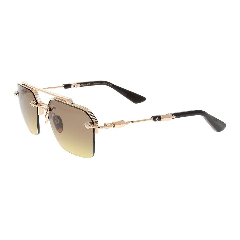 Chrome Hearts Aviator Sunglasses Men's Gold