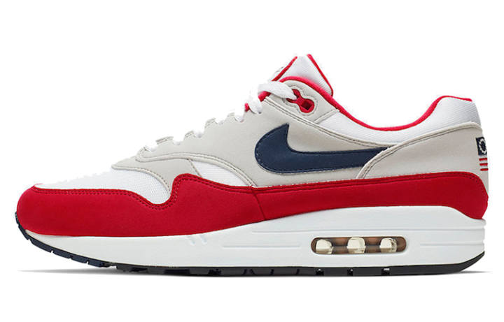 Nike Nike Air Max 1 4th Of July Usa 'Grey Red'
