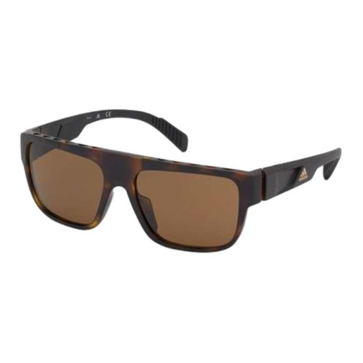 Adidas Adidas Plastic Irregular Shape Sunglasses Men's Tortoiseshell