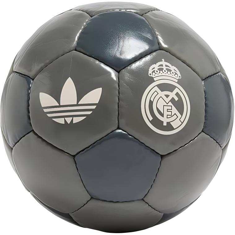 Adidas Originals Size 5 Soccer Ball Pu Hand Stitched Soccer Ball Unisex Black Silver