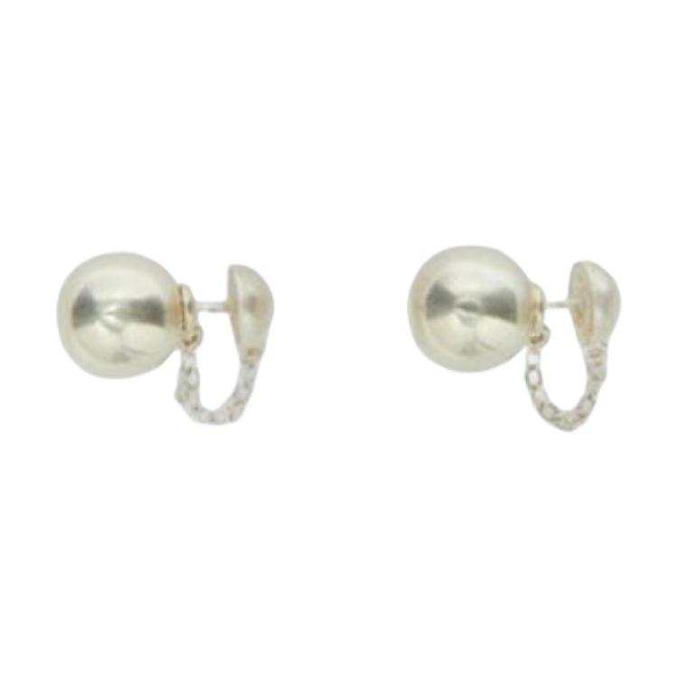 JIL SANDER JIL SANDER Earrings Women's Silver