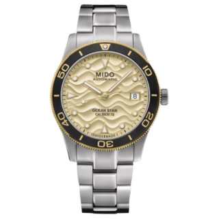 MIDO Leader Collection Wave Watch Automatic Mechanical Movement 200m Waterproof Unisex Watch 39mm