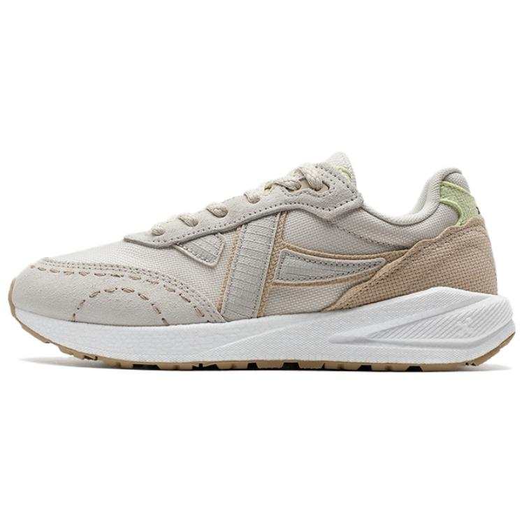XTEP Abrasion Resistant Abrasion Resistant Low top Casual Shoes Women's Oat Milk