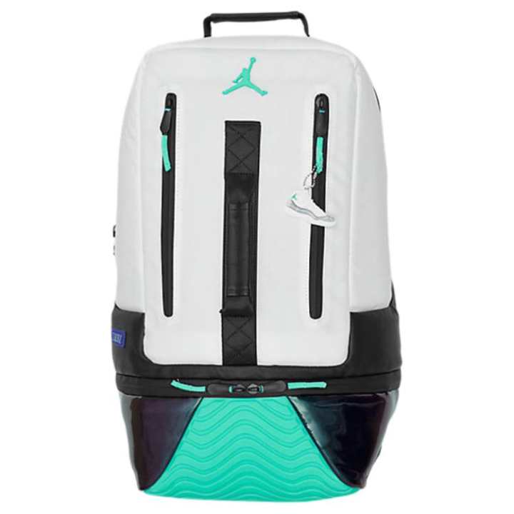 Jordan Jordan Polyester Basketball Bag, Gym Bag, Backpack Regular Unisex White