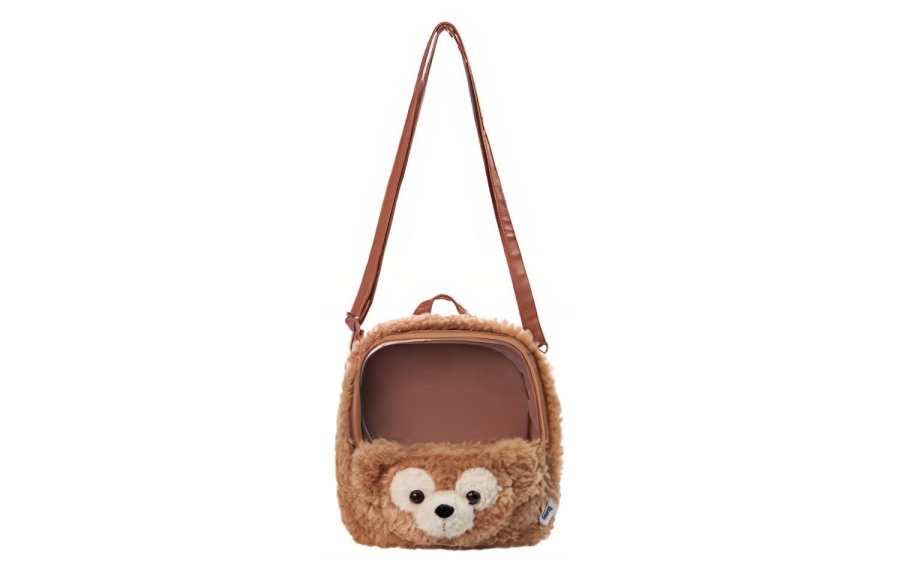 Disney Polyester Backpack, Shoulder Bag, Crossbody Bag Women's Brown