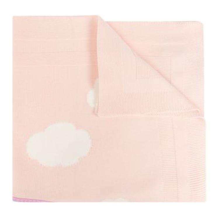 Stella McCartney Cloud Intarsia-Knit Blanket