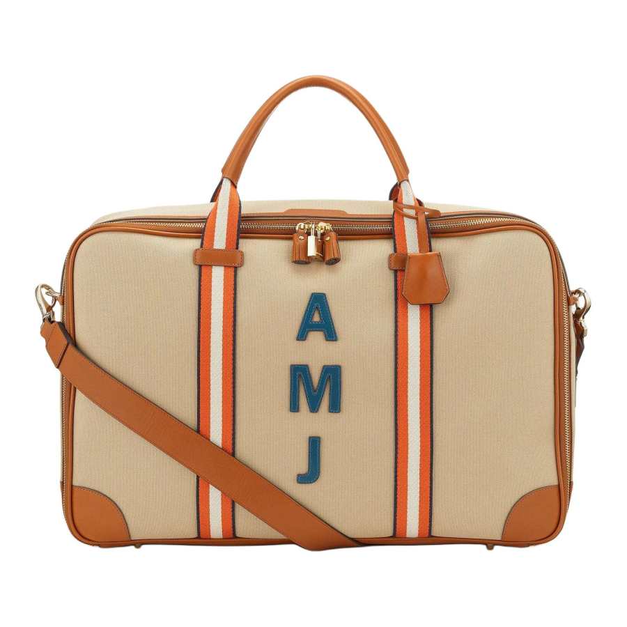 Anya Hindmarch Lightweight Canvas Handbag, Canvas Bag, Travel Bag Women's Tan