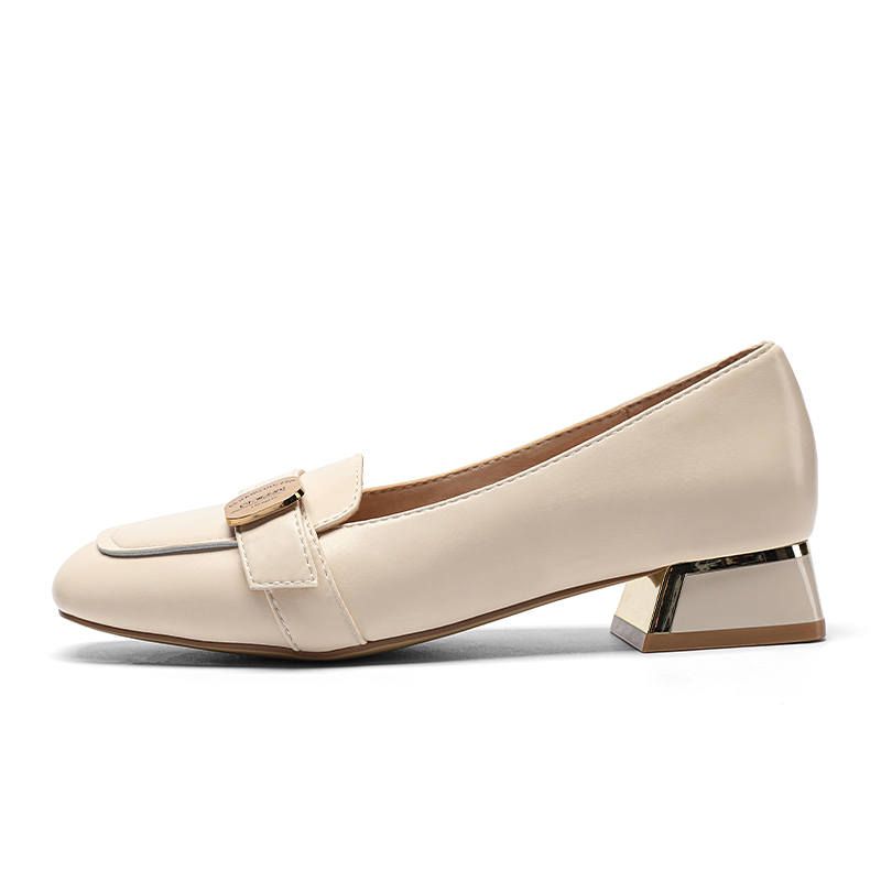 ZHR Loafers Women's Beige/Apricot/Black