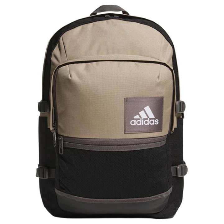 Adidas Adidas Polyester Backpack Medium Unisex Khaki & Black