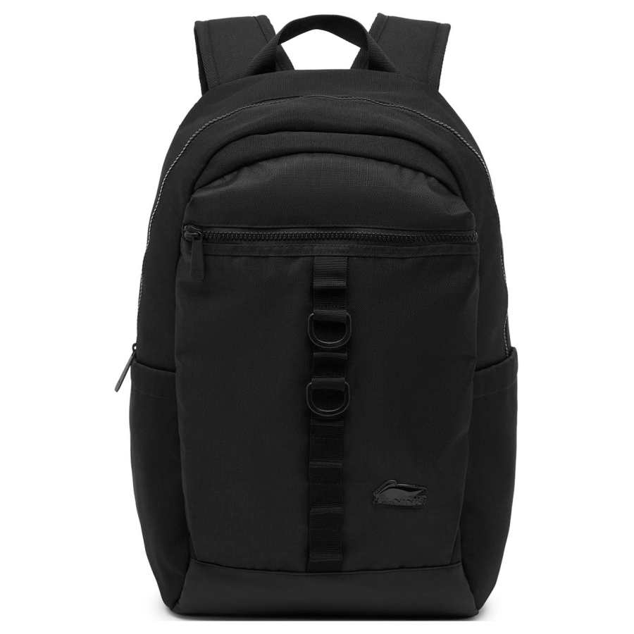 Li-Ning Li Ning Sports Life Collection Polyester Backpack Regular Unisex Black