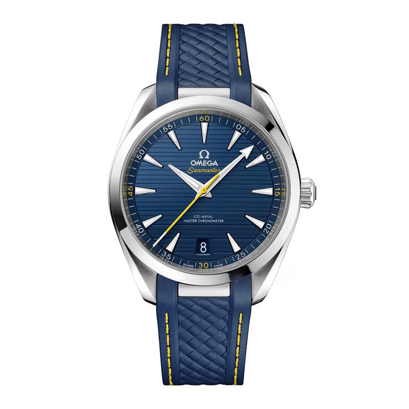 OMEGA Seahorse Collection Automatic Mechanical Movement Men's Watches Watch 41mm Blue Dial Stainless Steel Case