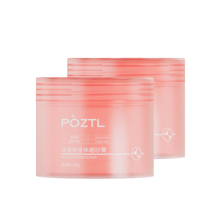 POZITINGLAN Ice Cream Body Scrubs 230g/230g*2 Exfoliating