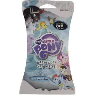 Hasbro My Little Pony US Edition Card/CCG/MLP Card, Pendant Bag, Crystal IP / Anime Cards 12 Pc/Bag