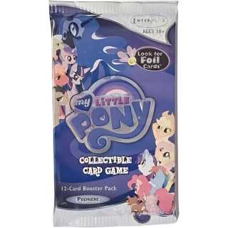 Hasbro My Little Pony US Version CCG Card Holder, Premiere IP / Anime Cards 1 Pack 12 Pc