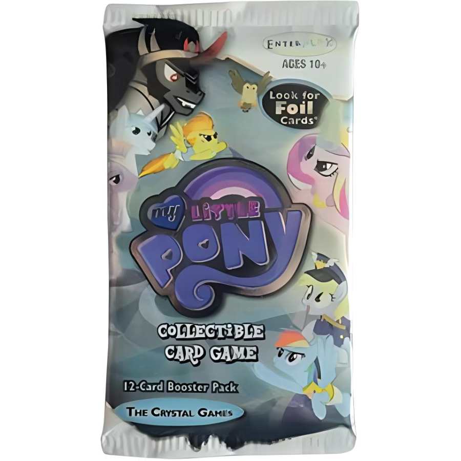 Hasbro My Little Pony Characters US Version CCG Card Holder, Crystal IP / Anime Cards 12 Pc/Bag