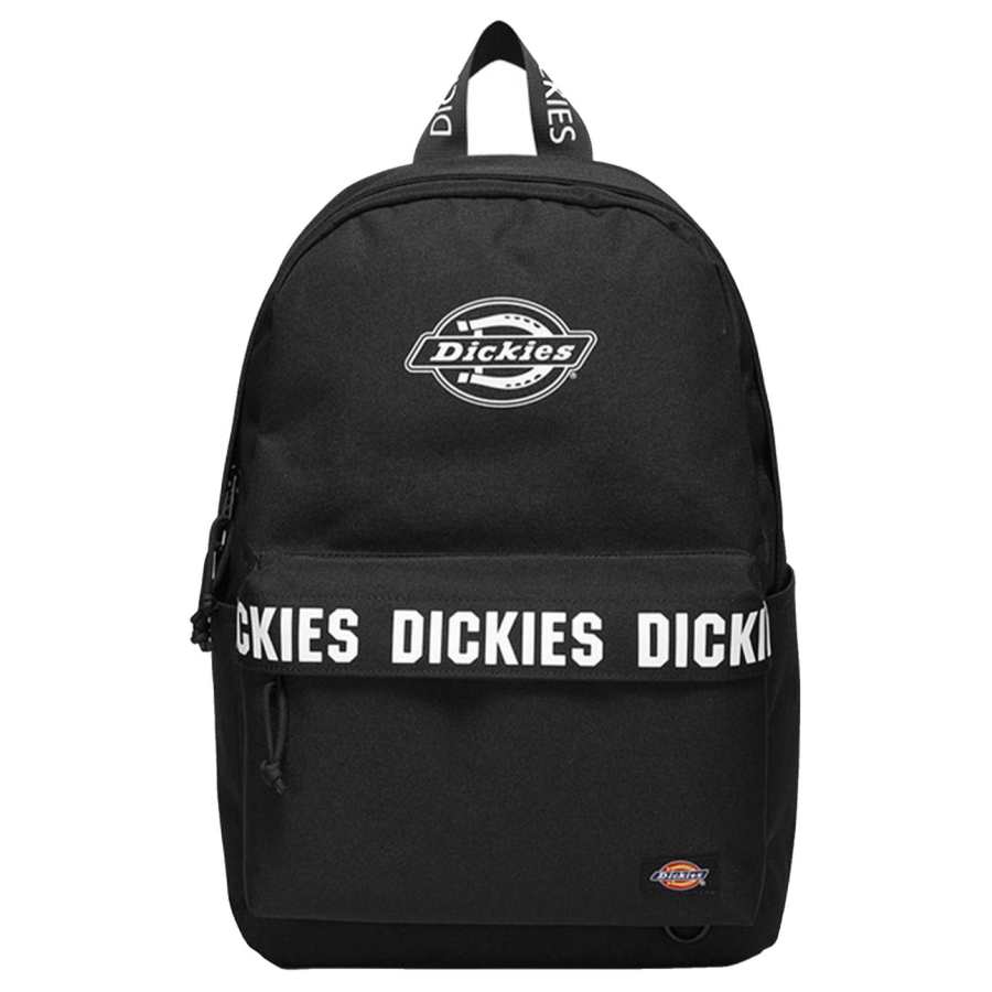 Dickies Dickies Zip Closure Polyester Students Backpack Regular Unisex Black