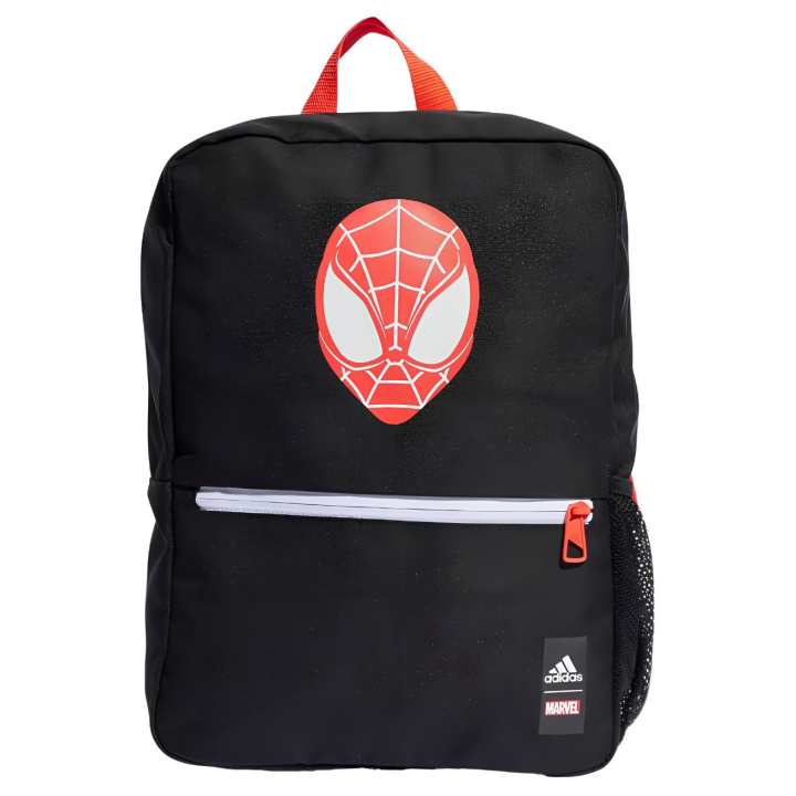 Adidas Adidas Recycled Polyester Plain Weave Fabric Backpack Regular Men's Black & Bright Red