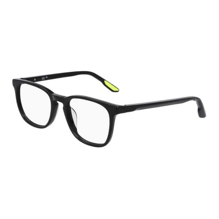 Nike Nike Acetate Rectangular Eyeglass Frames Men's Black